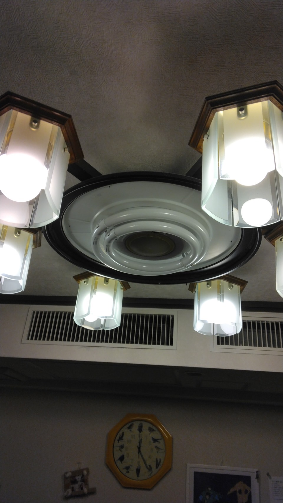 大型照明器具の交換